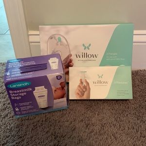 Willow pump replacement parts and pump bags